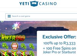 Yeti Win Casino Mobile