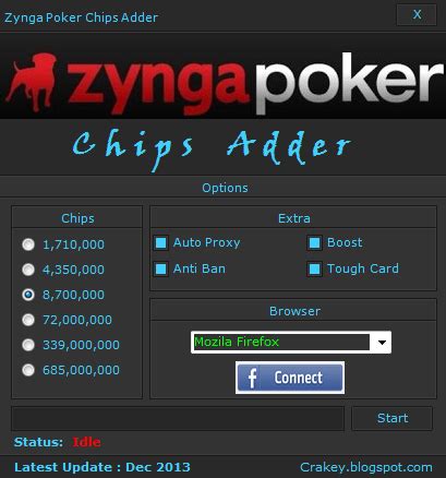 Zynga Poker Chips Adder V3 013 Download Gratis